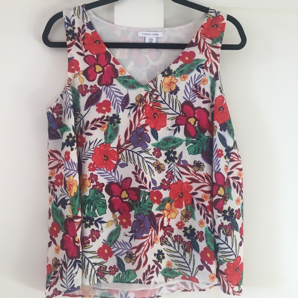 Tabitha Webb Women’s floral tank top